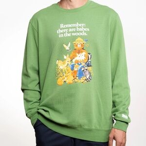 Smokey Bear x TGR Babes in the Woods Crewneck